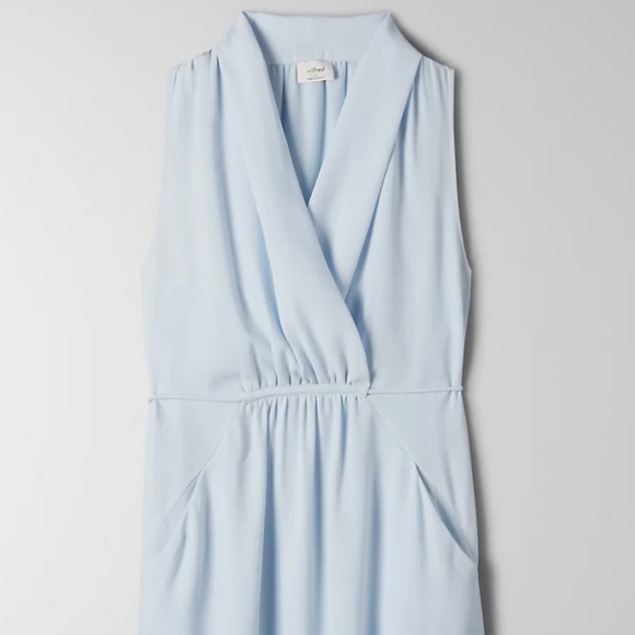 Wilfred Sabine Dress-Teal Floral - Picture 2 of 11